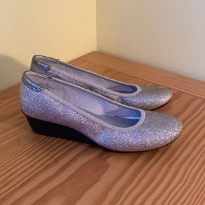 Ann Klein espadrilles.